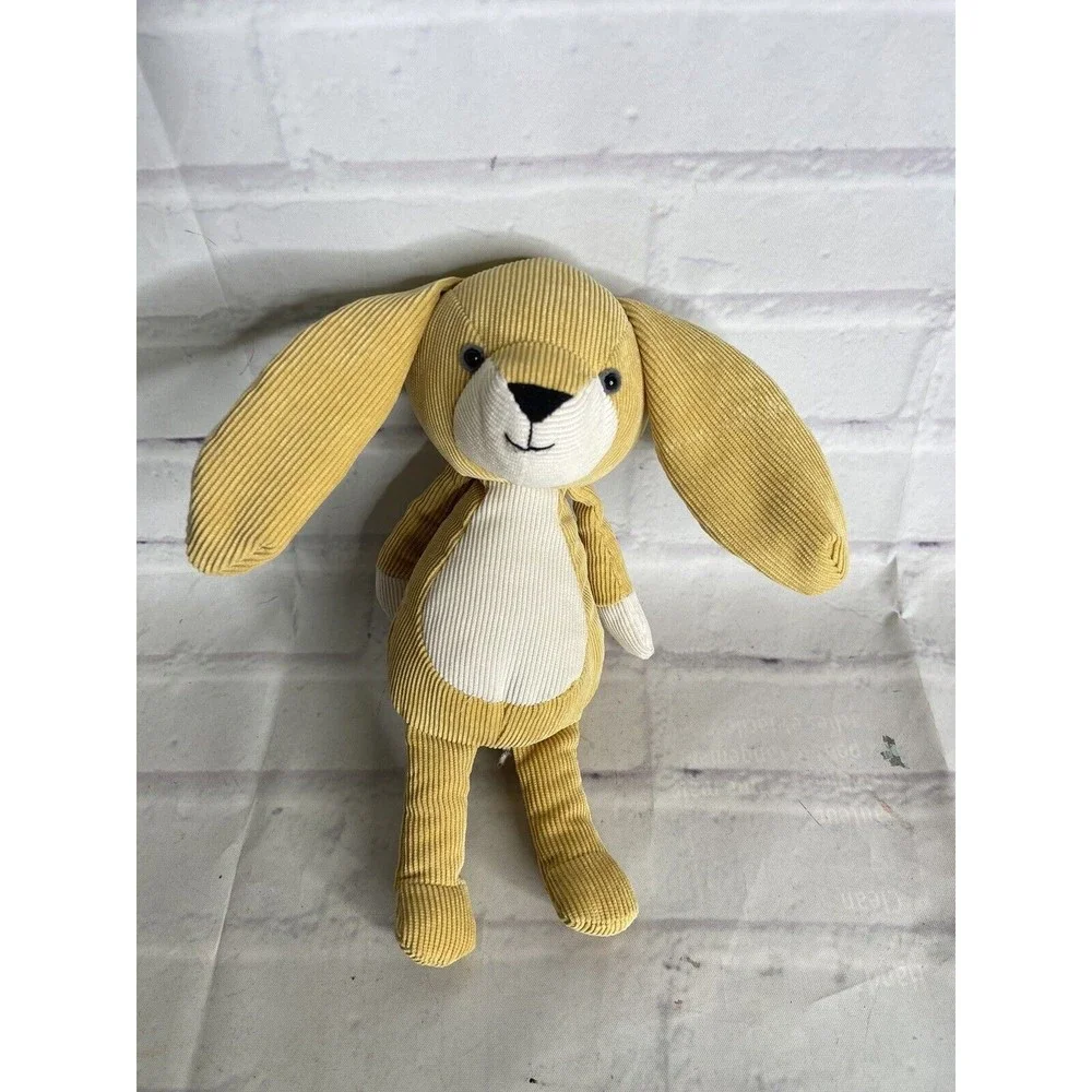 Manhattan Toy Folksy Foresters Bunny Rabbit Corduroy Plush Stuffed Animal 2012